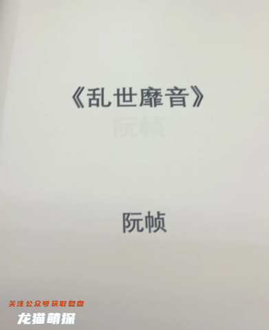 乱世靡音剧本杀复盘