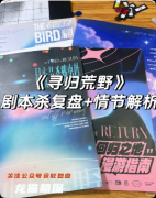 《寻归荒野》剧本杀复盘解析：自然冒险+探索机制+真相结局